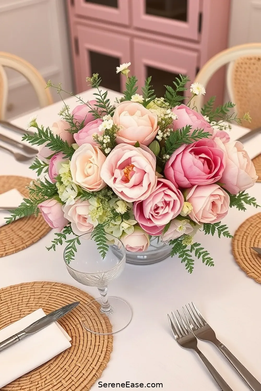 Infusing Pastels Into Your Bohemian Dining Room Style 8 Creating a Pastel Centerpiece for Infusing Pastels Into Your Bohemian Dining Room Style