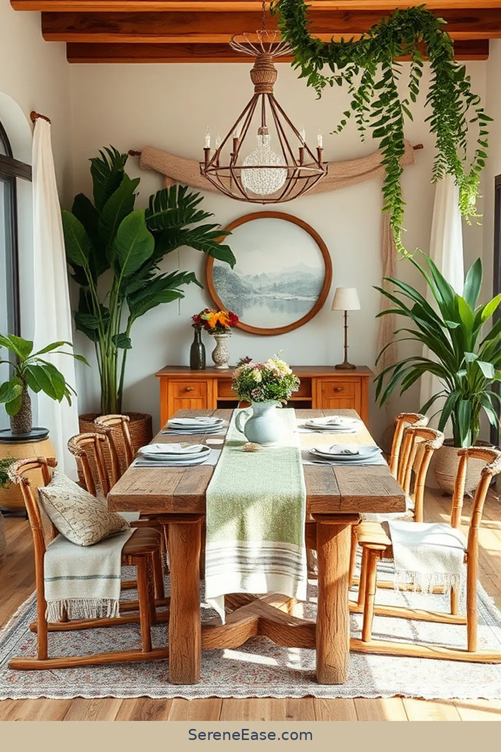 Infusing Pastels Into Your Bohemian Dining Room Style 10 Maintaining Balance in Your Design for Infusing Pastels Into Your Bohemian Dining Room Style