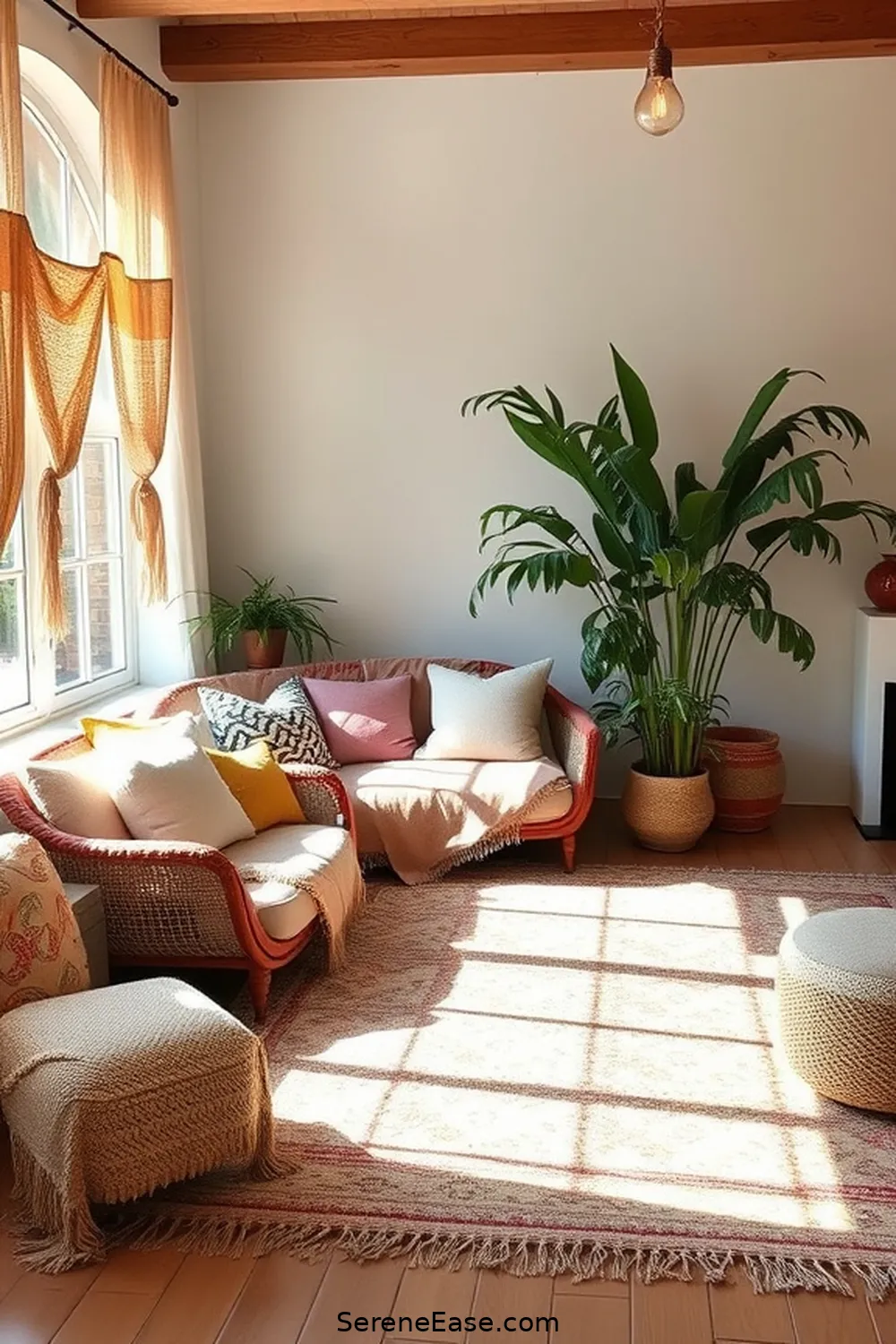Infusing Pastels Into Your Bohemian Living Room Style 5 Incorporating Pastel Textiles for Infusing Pastels Into Your Bohemian Living Room Style