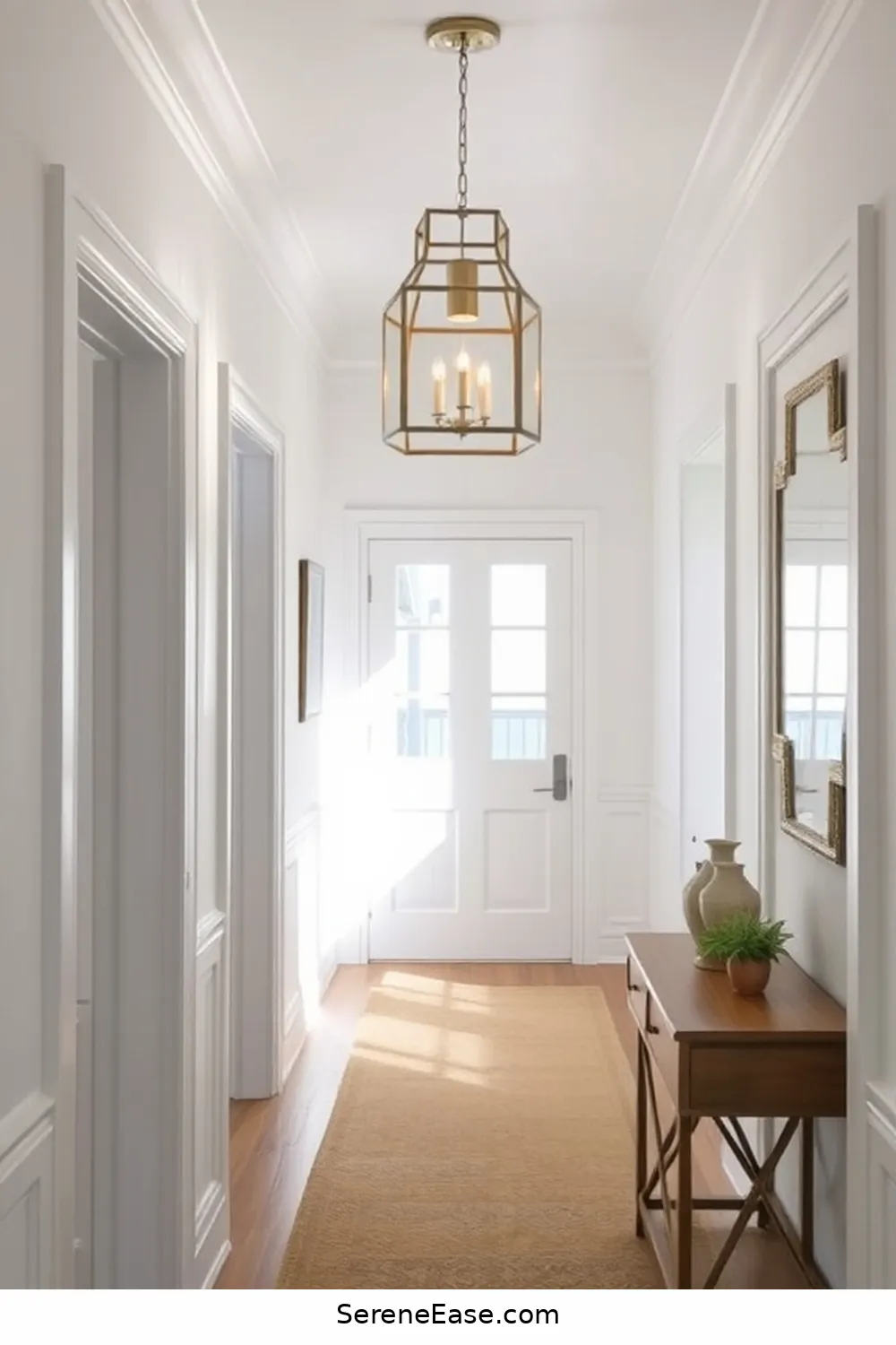 Integrate Metallic Accents in Your Coastal Hallway Style 3 Statement Light Fixtures: A Touch of Glamour for Integrate Metallic Accents in Your Coastal Hallway Style