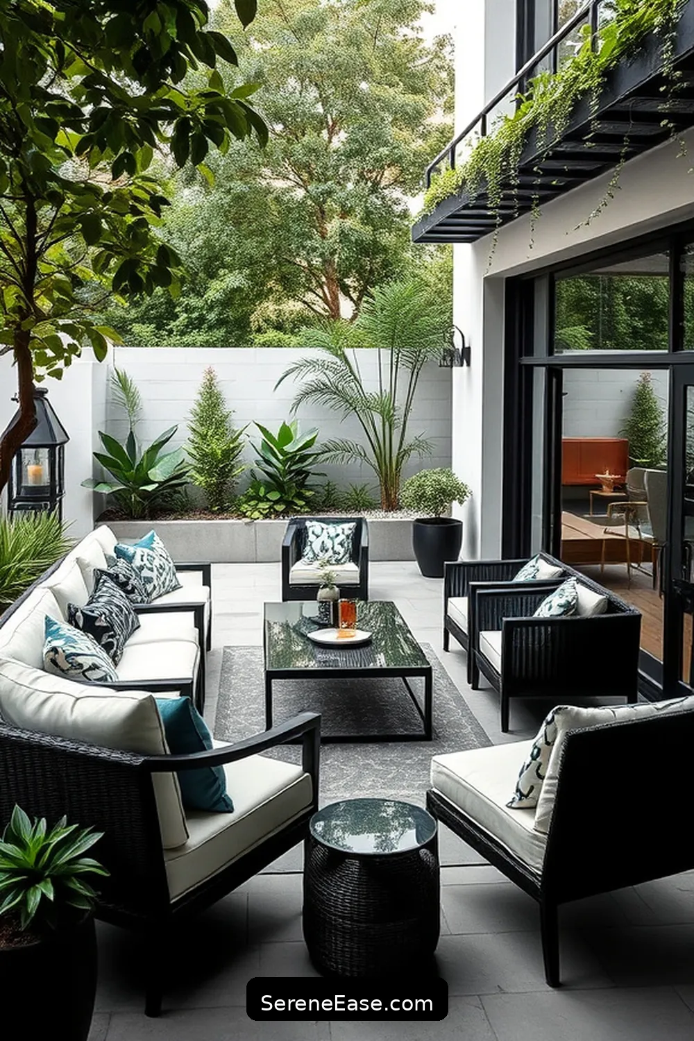 Master Black and White in Your Mid-Century Modern Outdoor Patio Style 2 Choosing the Right Furniture for a Timeless Look for Master Black and White in Your Mid-Century Modern Outdoor Patio Style