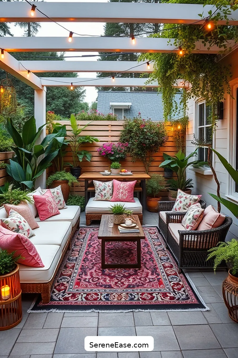 Mastering Bohemian Style: Pastels for Your Outdoor Patio 7 Creating a Cozy Seating Area for Mastering Bohemian Style: Pastels for Your Outdoor Patio