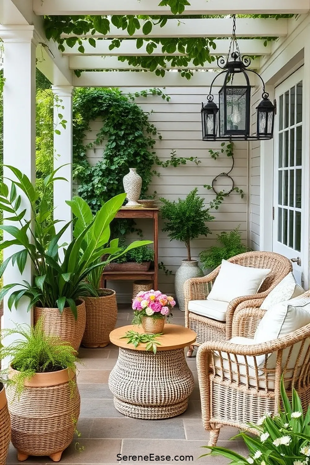 Mastering Bohemian Style: Pastels for Your Outdoor Patio 9 Incorporating Natural Elements for Mastering Bohemian Style: Pastels for Your Outdoor Patio