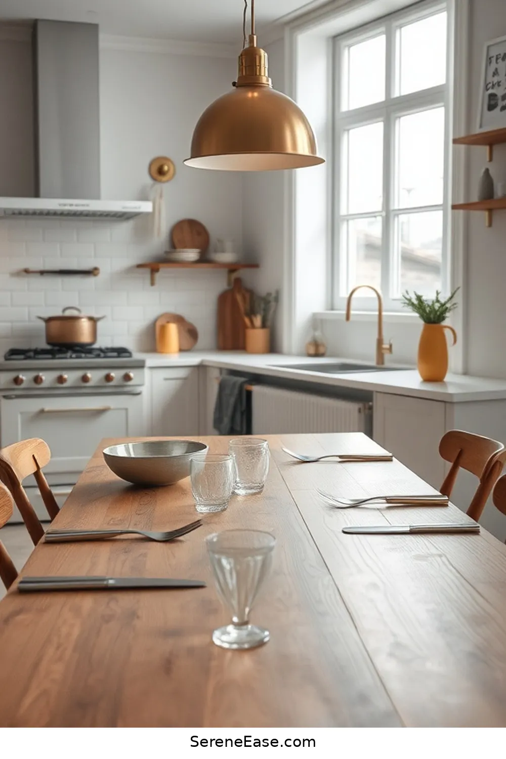 Creating a Focal Point With Metallic Features for Step-by-Step Guide for Metallic Accents in Scandinavian Kitchen Style