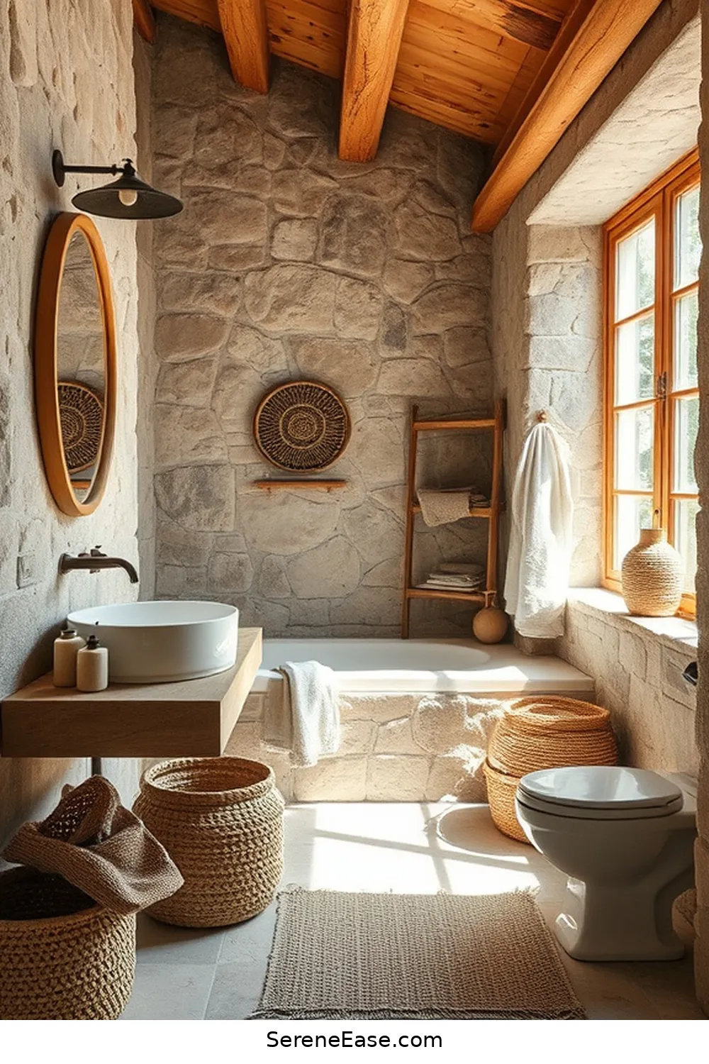 Step-by-Step Guide for Neutral Tones in Rustic Style Bathrooms 5 Incorporating Natural Materials for Step-by-Step Guide for Neutral Tones in Rustic Style Bathrooms