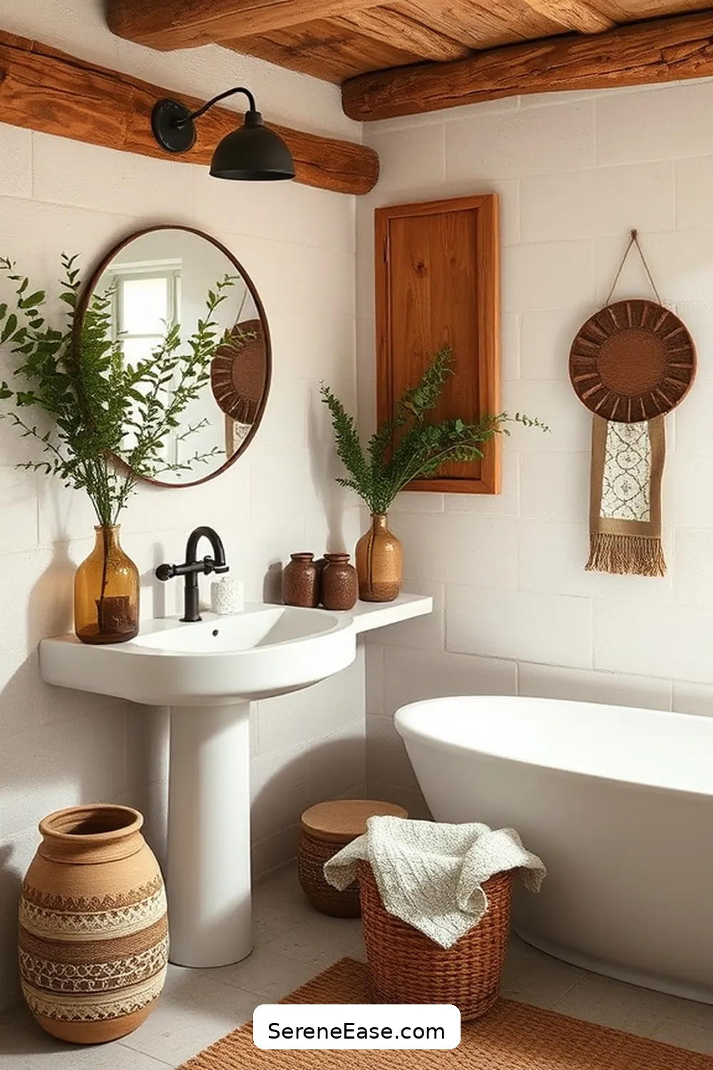Step-by-Step Guide for Neutral Tones in Rustic Style Bathrooms 12 Personalizing Your Space With Decor for Step-by-Step Guide for Neutral Tones in Rustic Style Bathrooms