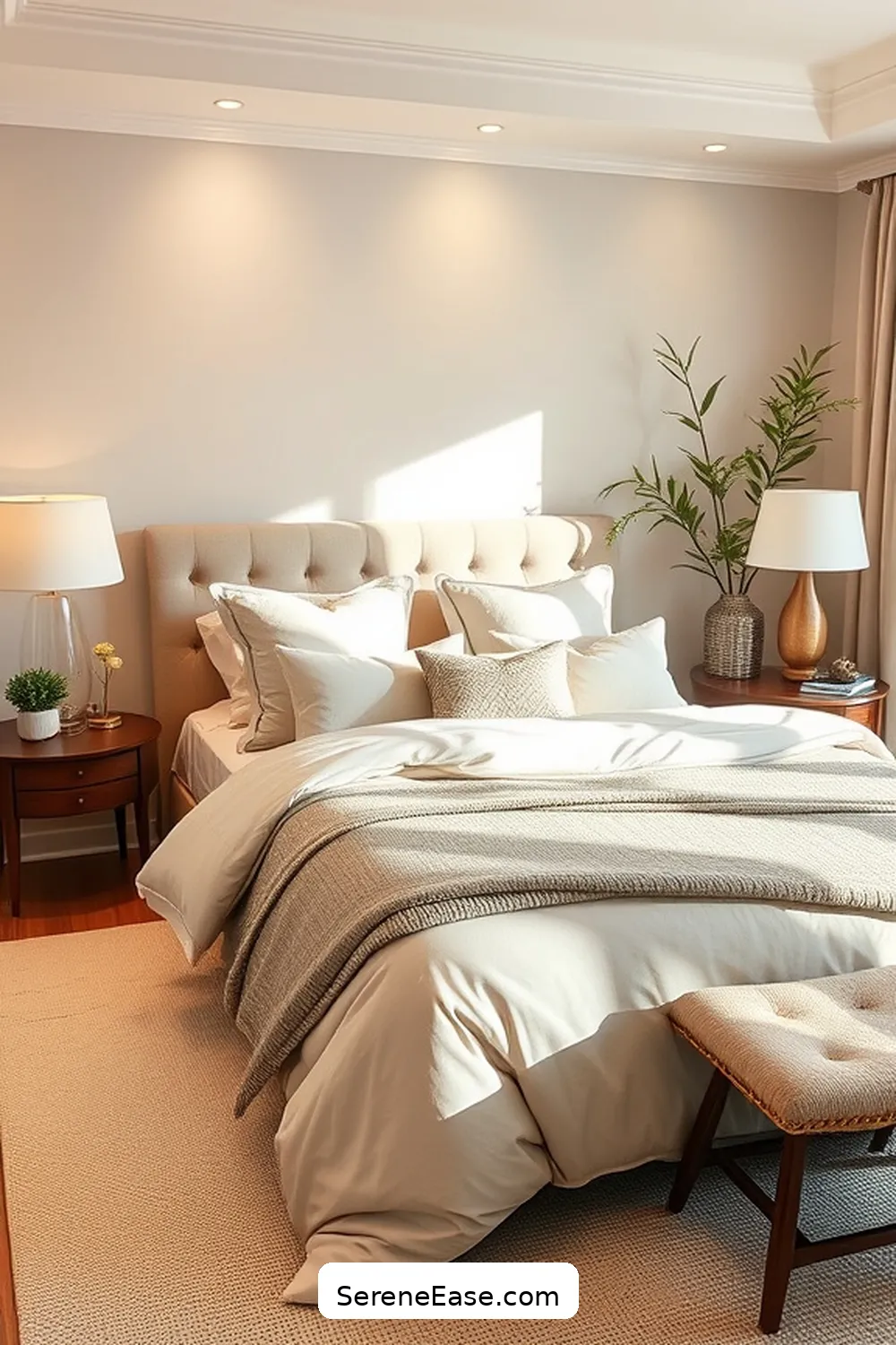 Style Your Bedroom in Neutral Tones With Mid-Century Modern Flair 7 Choosing the Perfect Bedding for Style Your Bedroom in Neutral Tones With Mid-Century Modern Flair