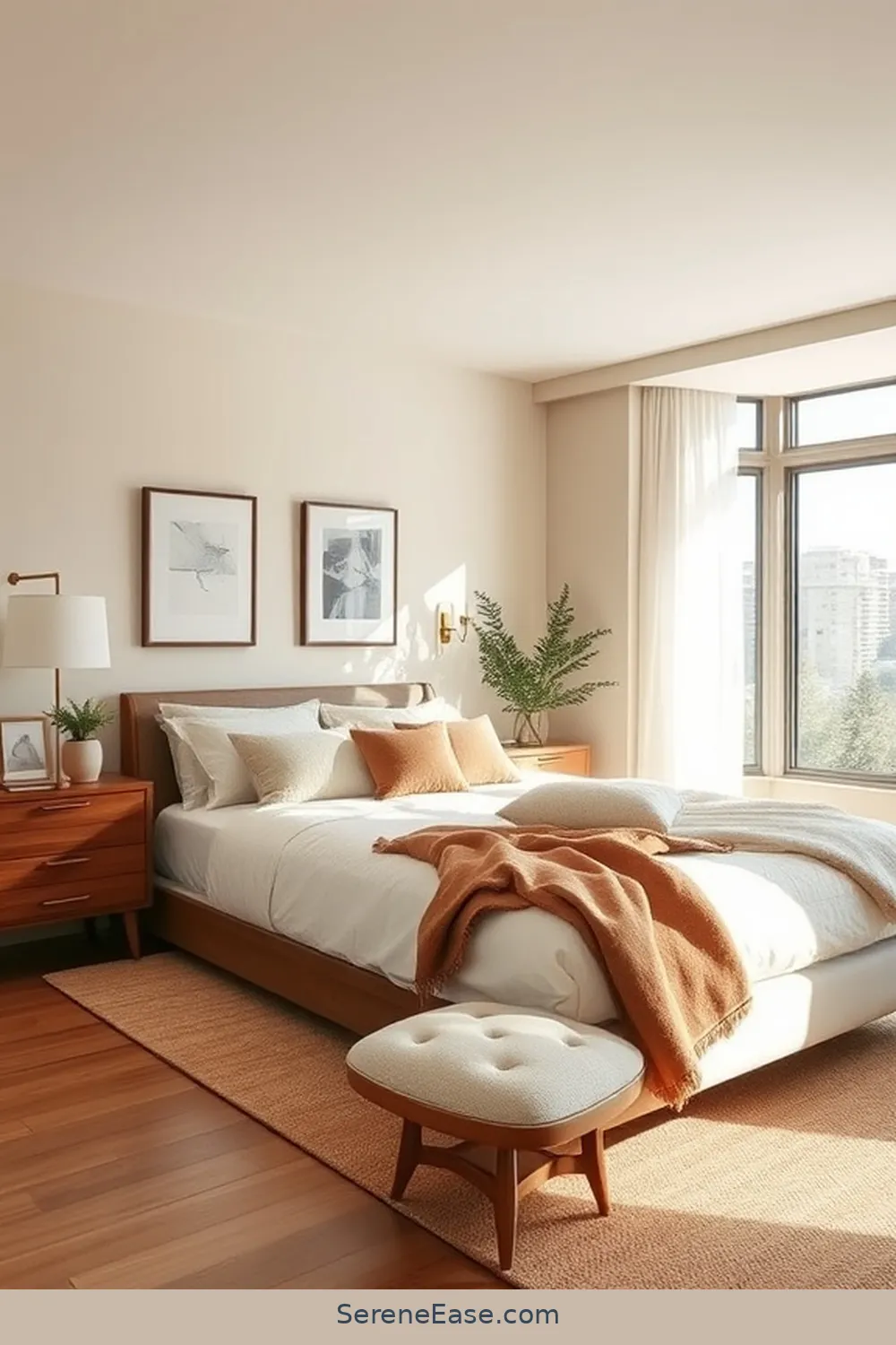 Style Your Bedroom in Neutral Tones With Mid-Century Modern Flair 2 Choosing the Right Neutral Palette for Style Your Bedroom in Neutral Tones With Mid-Century Modern Flair