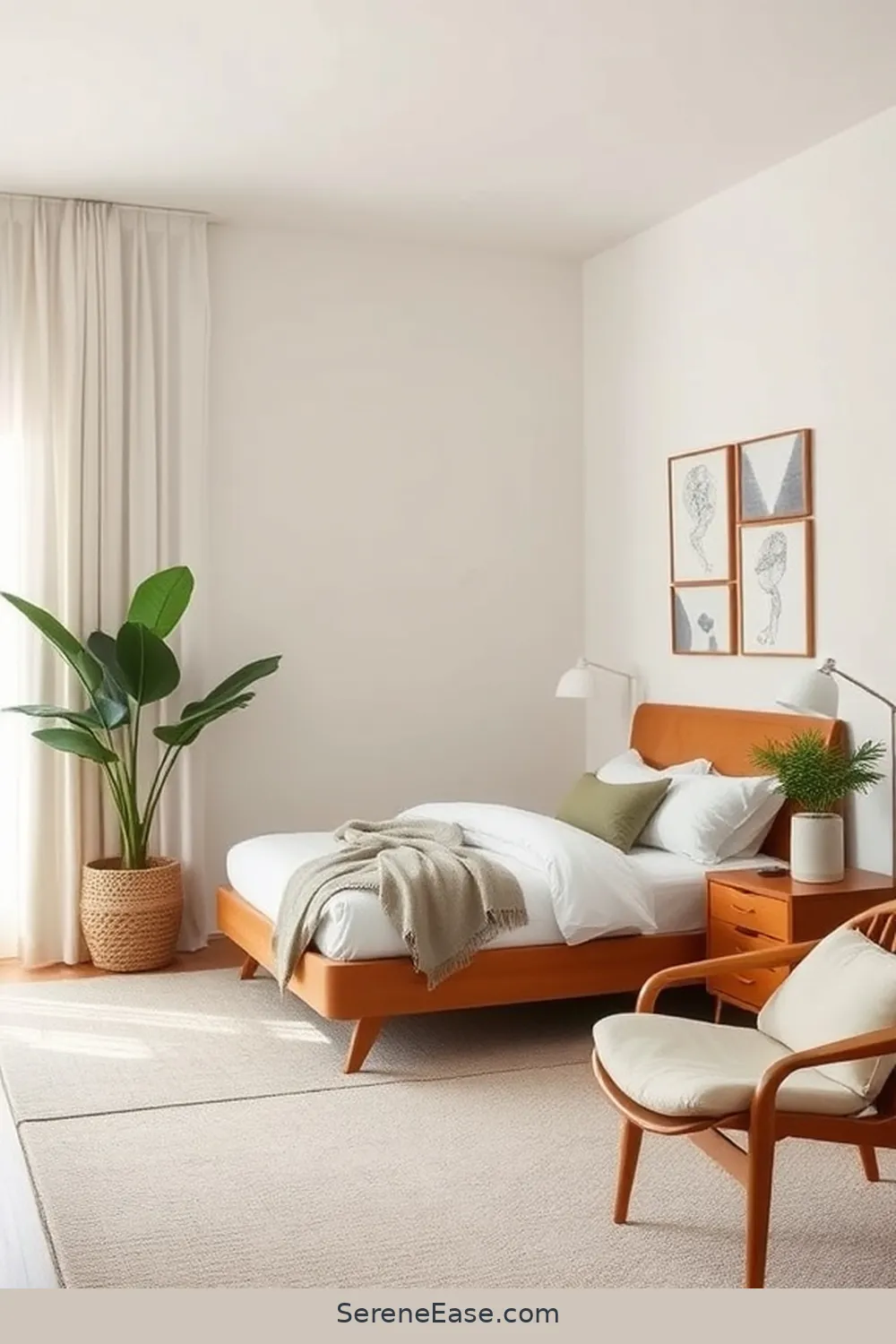 Style Your Bedroom in Neutral Tones With Mid-Century Modern Flair 3 Selecting Mid-Century Modern Furniture for Style Your Bedroom in Neutral Tones With Mid-Century Modern Flair