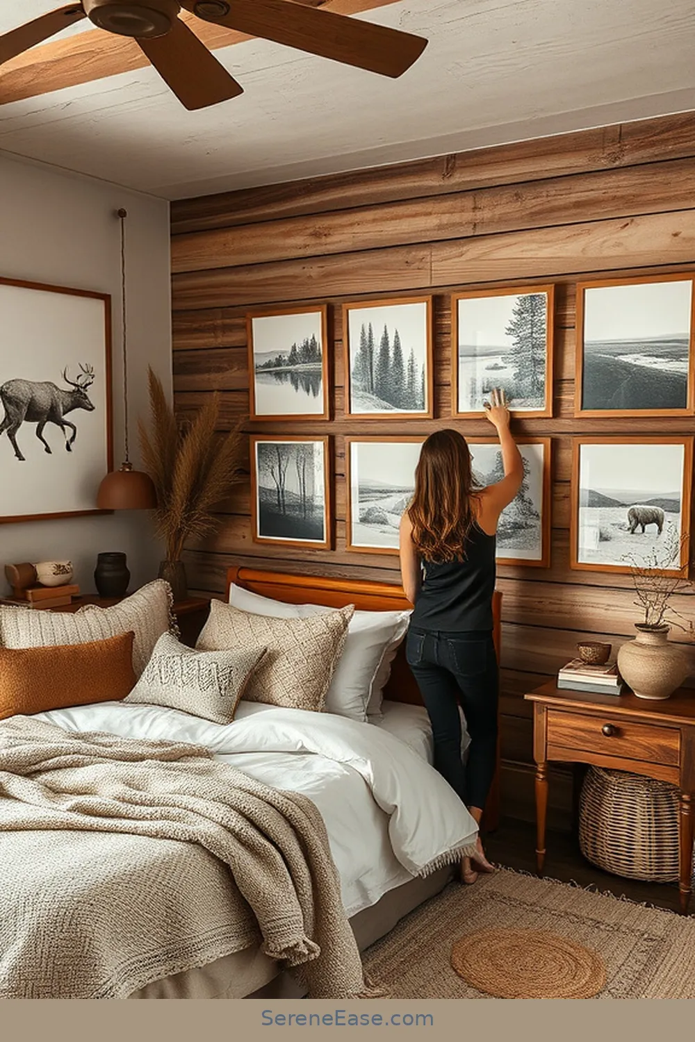 Tips for Blending Earth Tones With Rustic Bedroom Style 8 Choosing Artwork and Decor for Tips for Blending Earth Tones With Rustic Bedroom Style