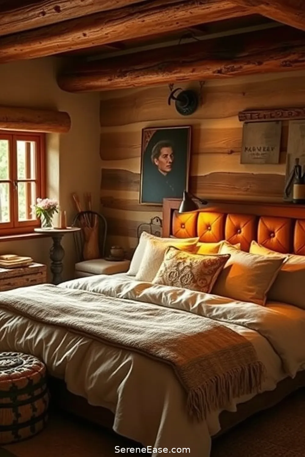 Tips for Blending Earth Tones With Rustic Bedroom Style 7 Utilizing Warm Lighting for Tips for Blending Earth Tones With Rustic Bedroom Style