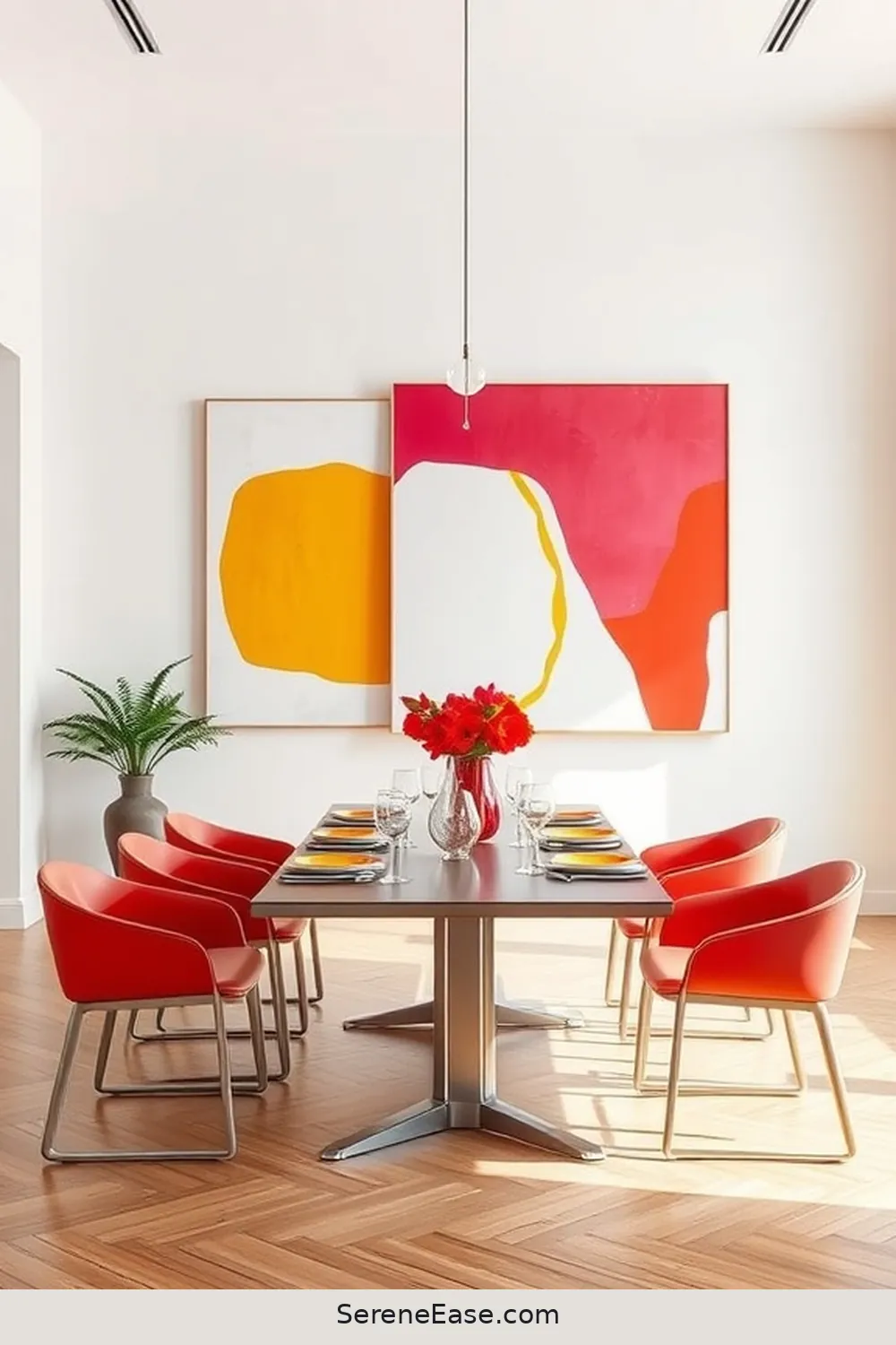 Tips for a Bold and Bright Minimalist Dining Room Style 7 Select Unique Art Pieces for Tips for a Bold and Bright Minimalist Dining Room Style