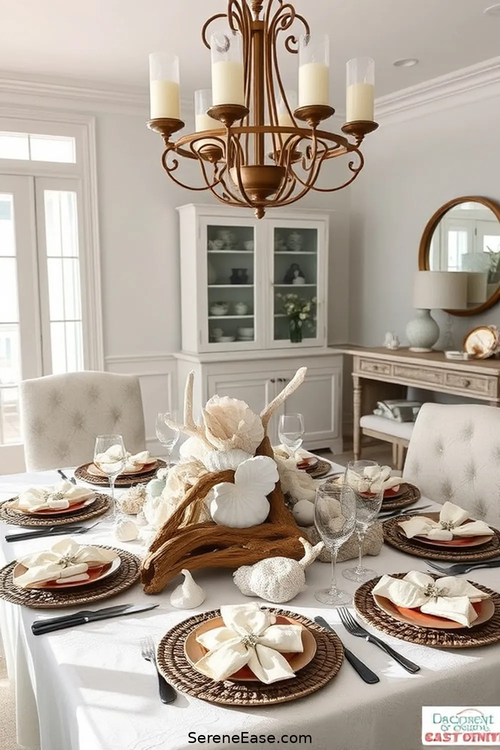 Transform Your Dining Room: Coastal Style Meets Neutral Tones 5 Accessorizing With Coastal Elements for Transform Your Dining Room: Coastal Style Meets Neutral Tones