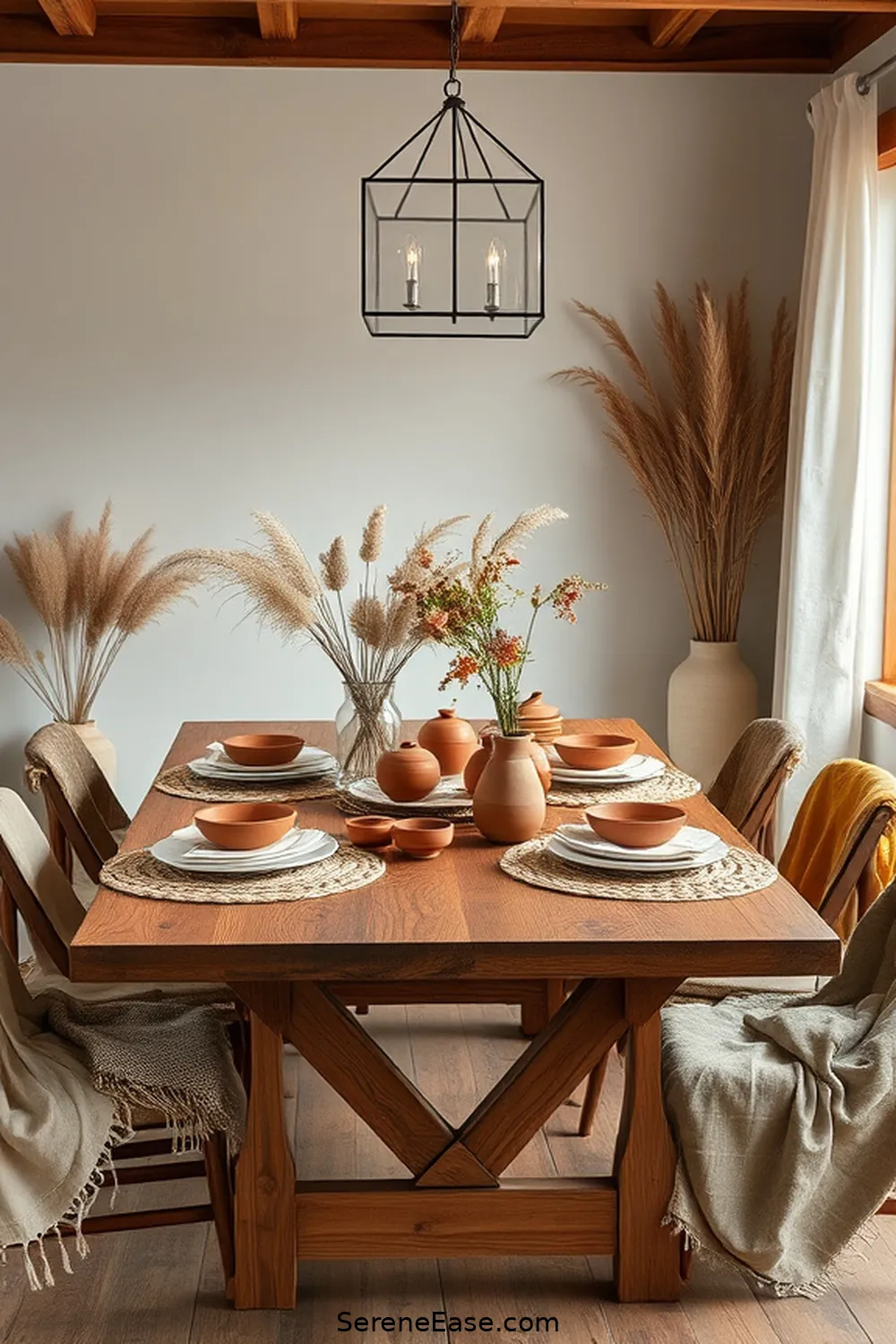 Transform Your Dining Room With Easy Bohemian Style and Earth Tones 5 Incorporating Natural Materials for Transform Your Dining Room With Easy Bohemian Style and Earth Tones