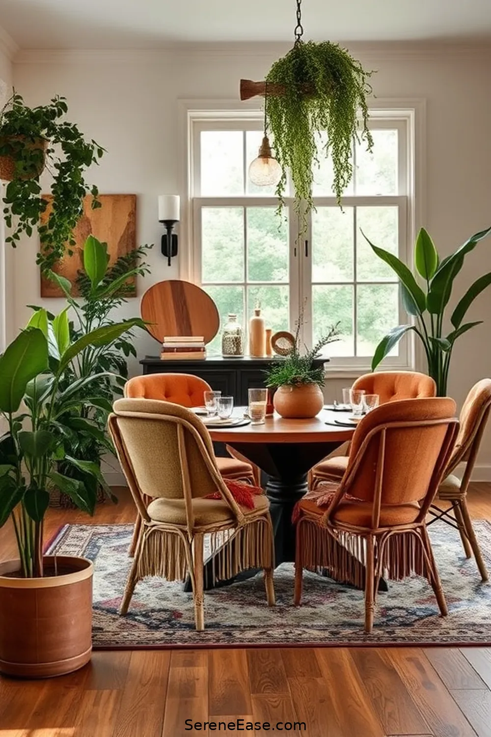 Transform Your Dining Room With Easy Bohemian Style and Earth Tones 7 Mixing and Matching Chairs for Transform Your Dining Room With Easy Bohemian Style and Earth Tones