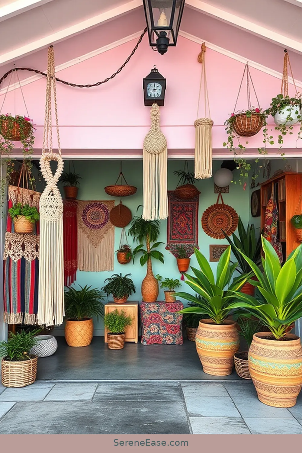 Transform Your Garage With Pastels and Bohemian Style 5 Artistic Touches: DIY Projects for Your Garage for Transform Your Garage With Pastels and Bohemian Style