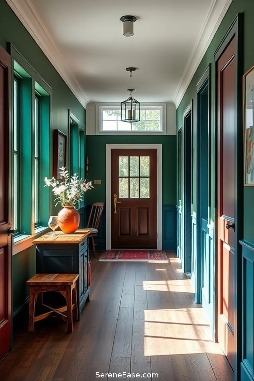 Transform Your Hallway With Jewel Tones in Modern Farmhouse Style 4 Choosing the Right Jewel Tones for Your Space for Transform Your Hallway With Jewel Tones in Modern Farmhouse Style