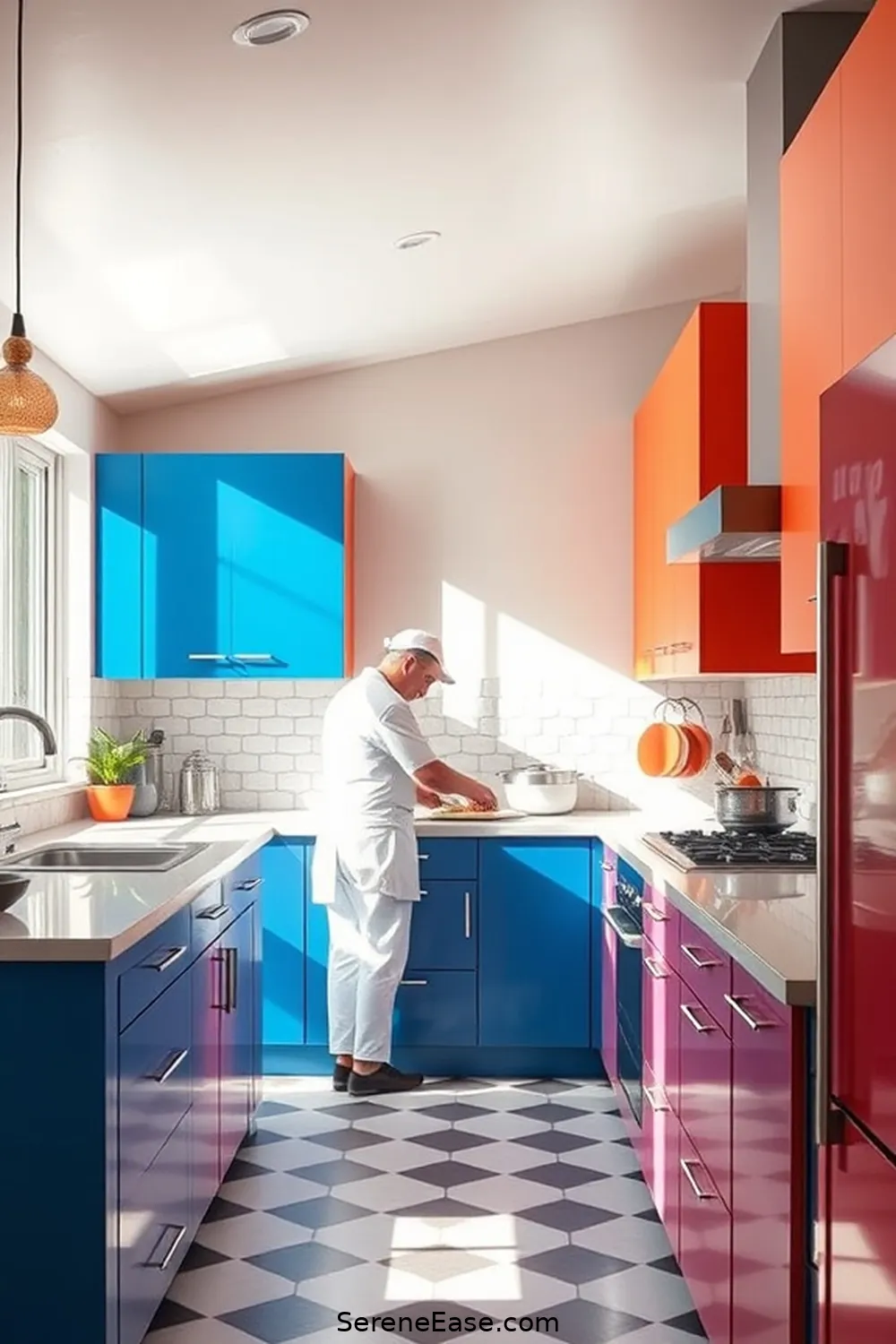 Transform Your Kitchen: Embracing Mid-Century Modern Brightness and Bold Style 8 Creating a Functional Yet Stylish Layout for Transform Your Kitchen: Embracing Mid-Century Modern Brightness and Bold Style