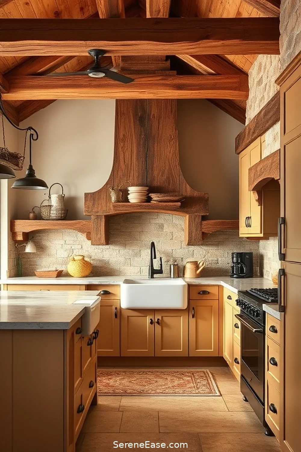 Transform Your Kitchen With Neutral Tones in Rustic Style 3 Choosing the Right Rustic Elements for Transform Your Kitchen With Neutral Tones in Rustic Style