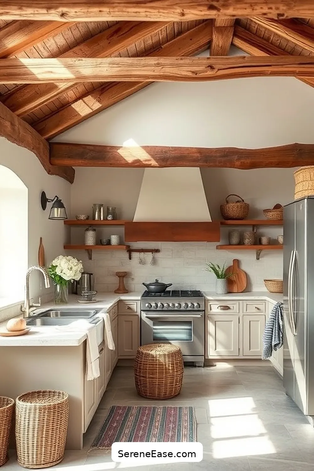 Transform Your Kitchen With Neutral Tones in Rustic Style 7 Incorporating Natural Materials for Transform Your Kitchen With Neutral Tones in Rustic Style