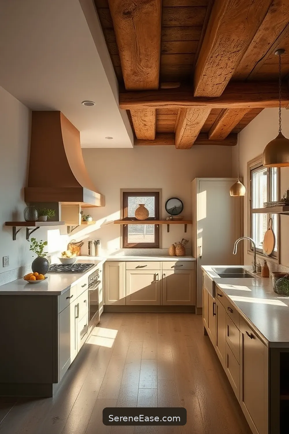 Transform Your Kitchen With Neutral Tones in Rustic Style 8 Lighting Options to Enhance Neutral Spaces for Transform Your Kitchen With Neutral Tones in Rustic Style