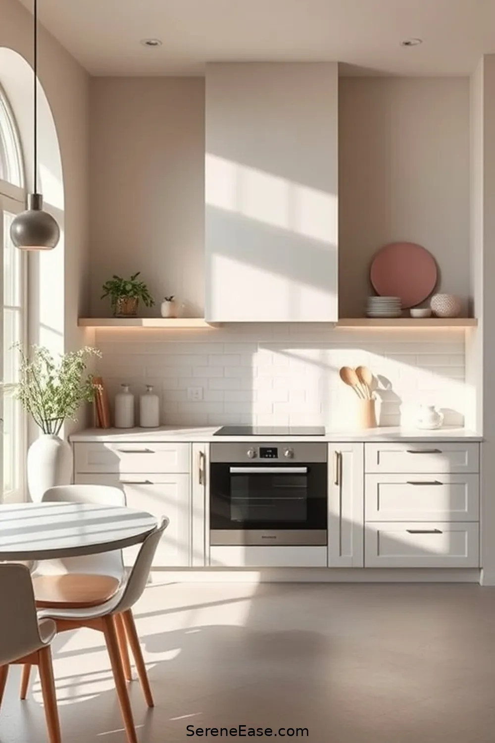 Transform Your Kitchen With Pastels in Minimalist Style 9 Creating a Cohesive Look With Textiles and Finishes for Transform Your Kitchen With Pastels in Minimalist Style