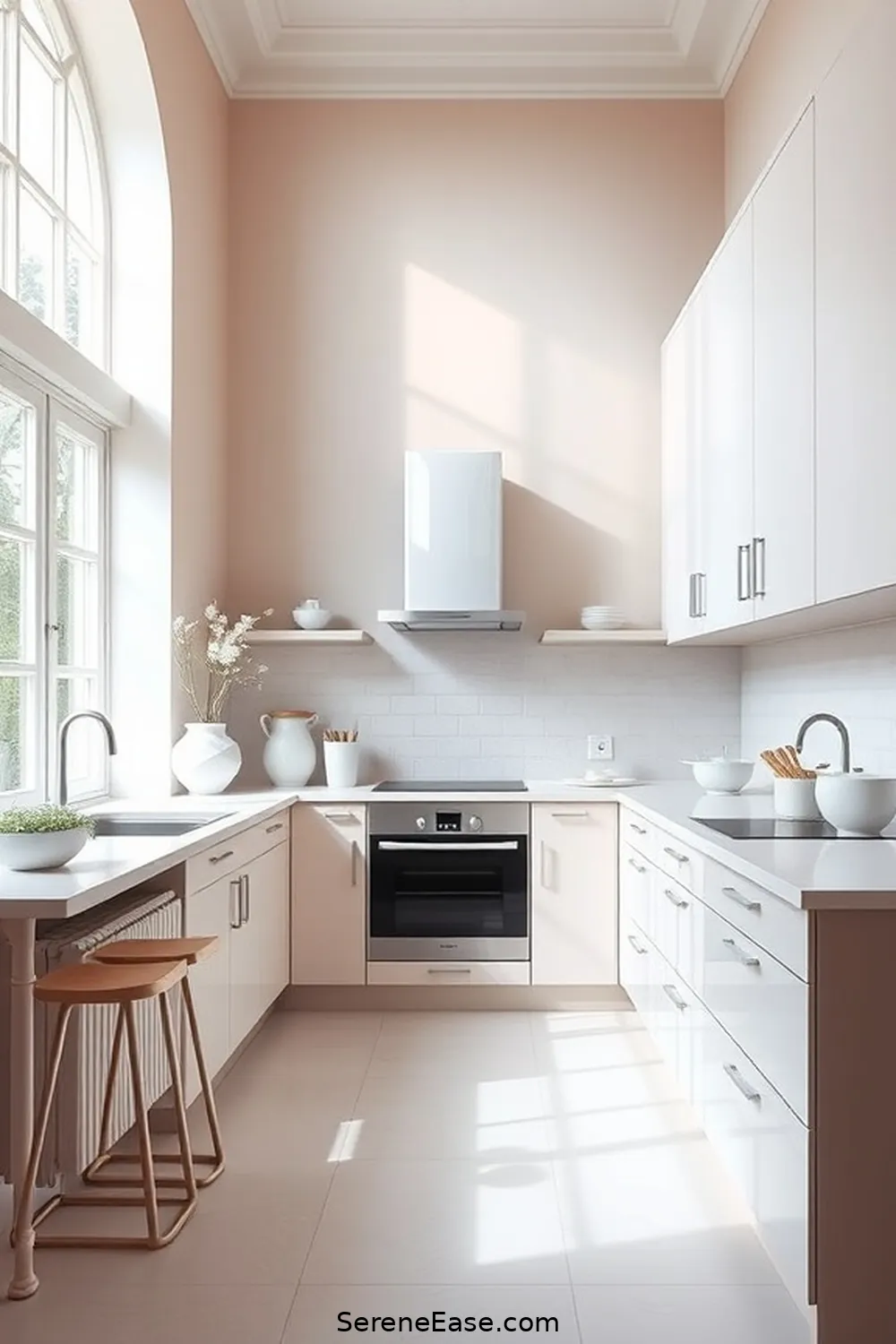 Transform Your Kitchen With Pastels in Minimalist Style 6 Painting Walls and Cabinets With Pastel Shades for Transform Your Kitchen With Pastels in Minimalist Style
