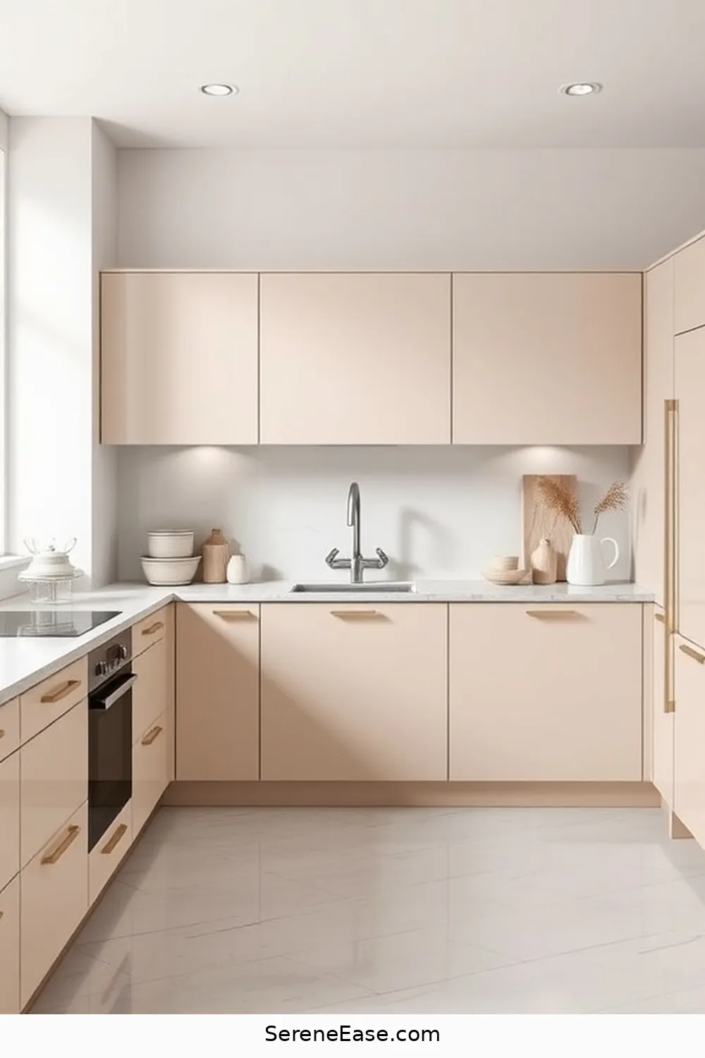 Transform Your Kitchen With Pastels in Minimalist Style 5 Selecting Minimalist Furniture in Soft Hues for Transform Your Kitchen With Pastels in Minimalist Style