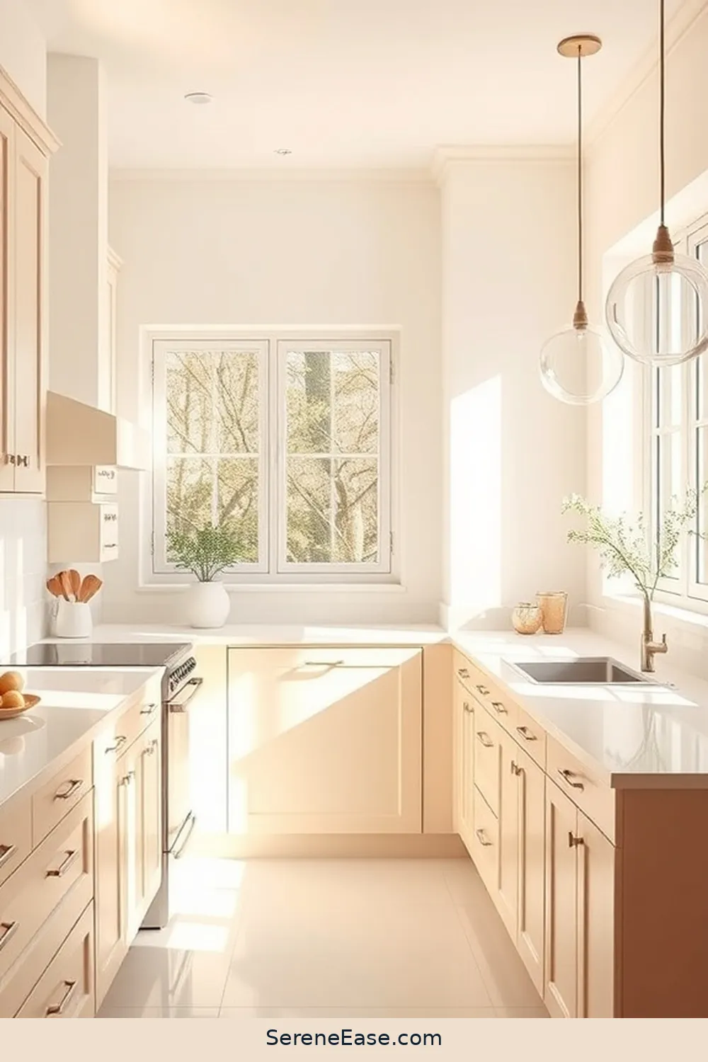 Transform Your Kitchen With Pastels in Minimalist Style 7 Utilizing Lighting to Enhance Pastel Tones for Transform Your Kitchen With Pastels in Minimalist Style