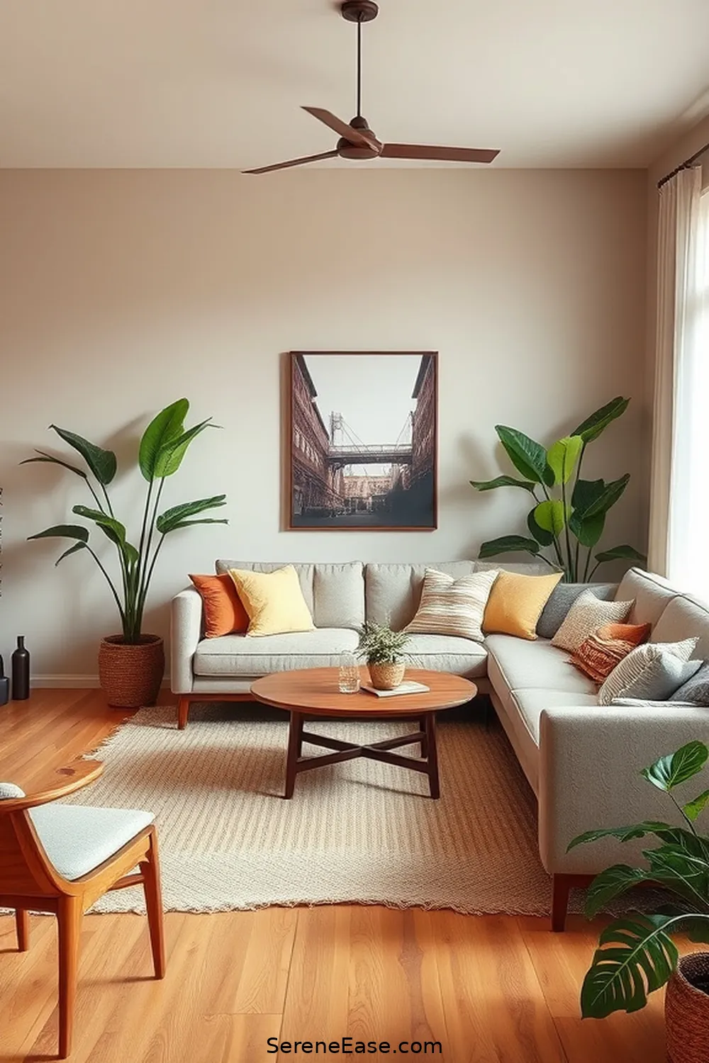Transform Your Living Room With Earth Tones and Mid-Century Modern Style 4 Choosing the Right Color Palette for Transform Your Living Room With Earth Tones and Mid-Century Modern Style