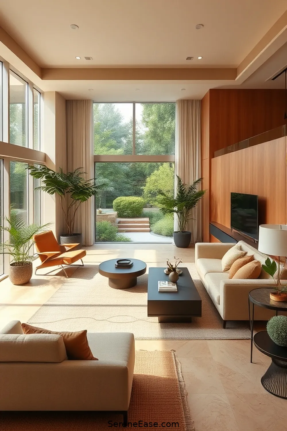 Transform Your Living Room With Earth Tones and Mid-Century Modern Style 14 Tips for Arranging Furniture for Optimal Flow for Transform Your Living Room With Earth Tones and Mid-Century Modern Style