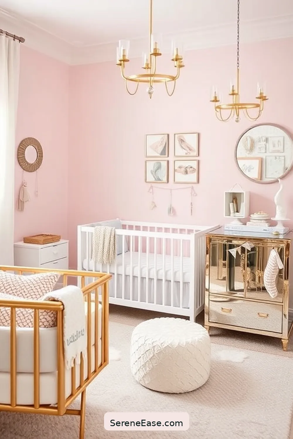 Transform Your Nursery With Metallic Accents in Scandinavian Style 4 Choosing the Right Metallic Finish for Transform Your Nursery With Metallic Accents in Scandinavian Style