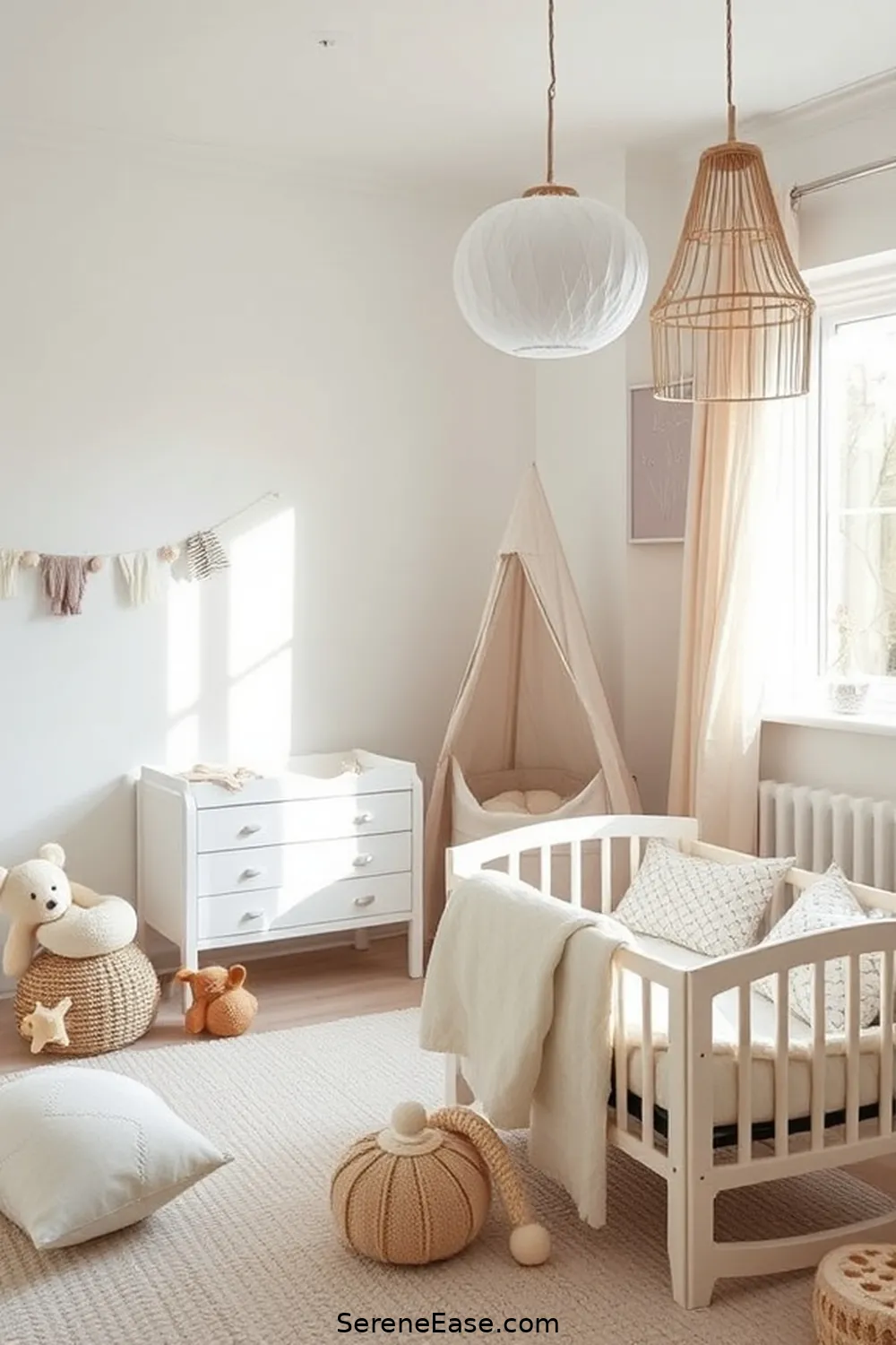 Transform Your Nursery With Metallic Accents in Scandinavian Style 12 Safety Considerations for Metallic Decor in Nurseries for Transform Your Nursery With Metallic Accents in Scandinavian Style