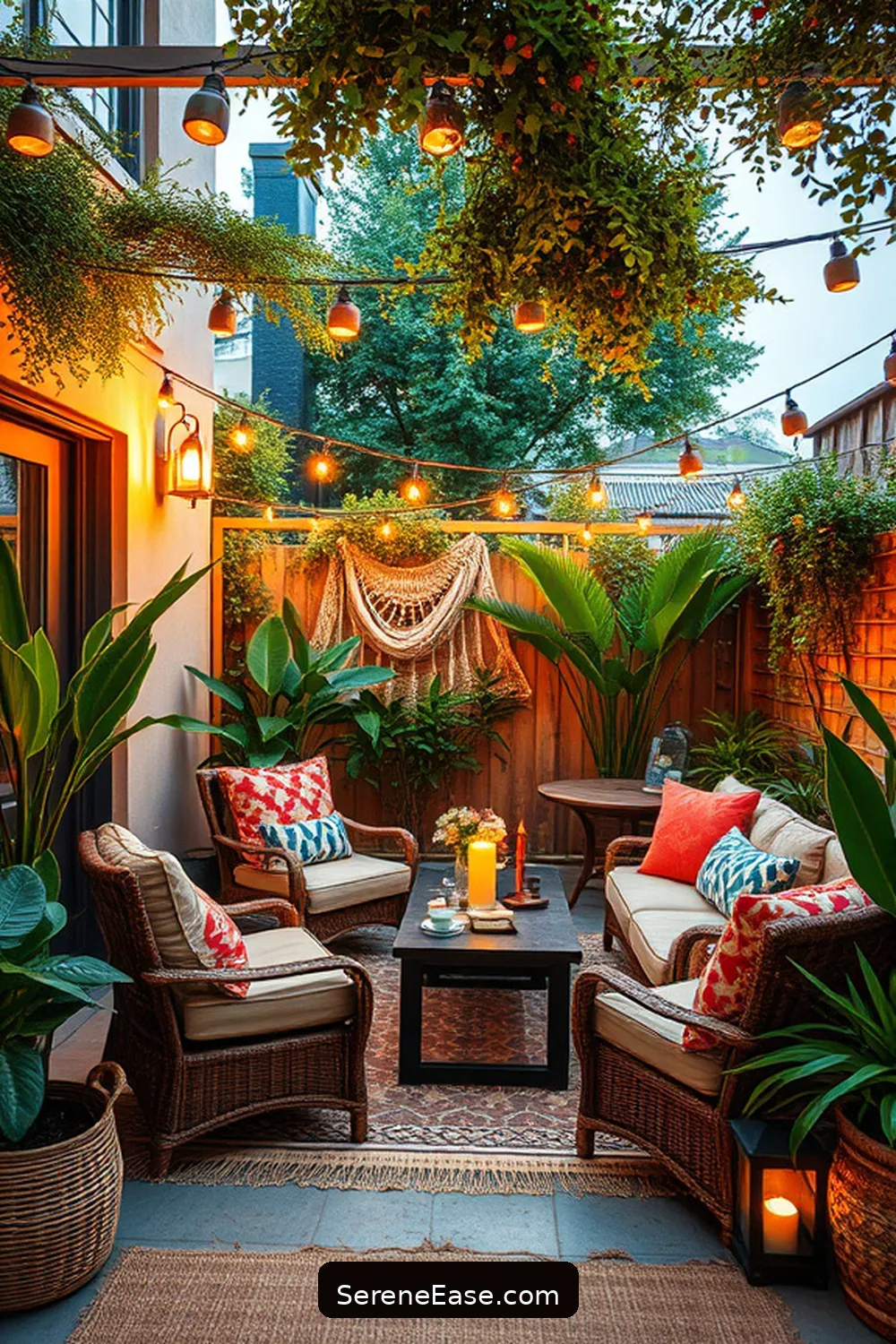 Transform Your Outdoor Patio With Metallic Accents in Bohemian Style 5 Add Copper Accents for Warmth and Glow for Transform Your Outdoor Patio With Metallic Accents in Bohemian Style