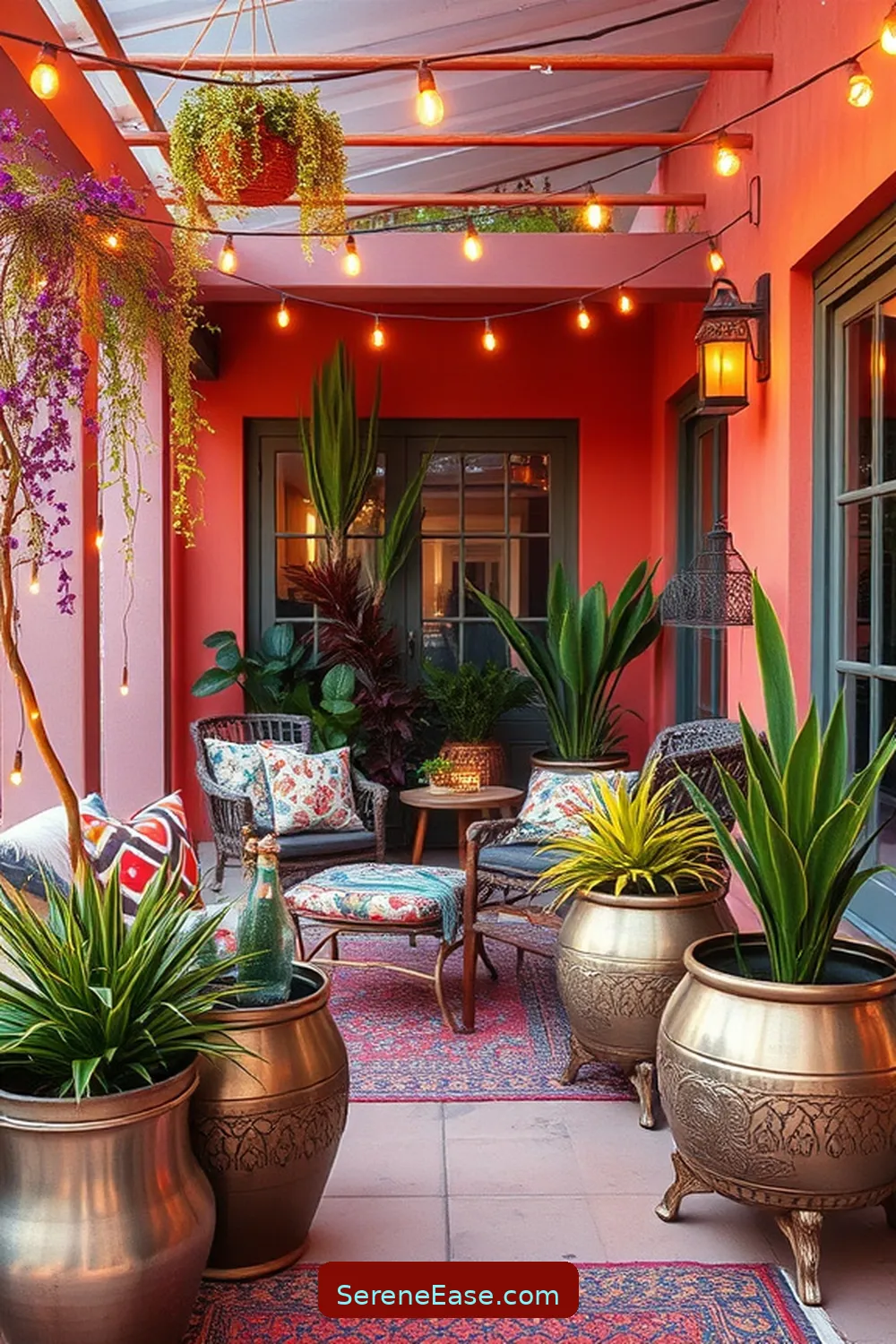 Transform Your Outdoor Patio With Metallic Accents in Bohemian Style 13 Personalize Your Space With DIY Metallic Projects for Transform Your Outdoor Patio With Metallic Accents in Bohemian Style