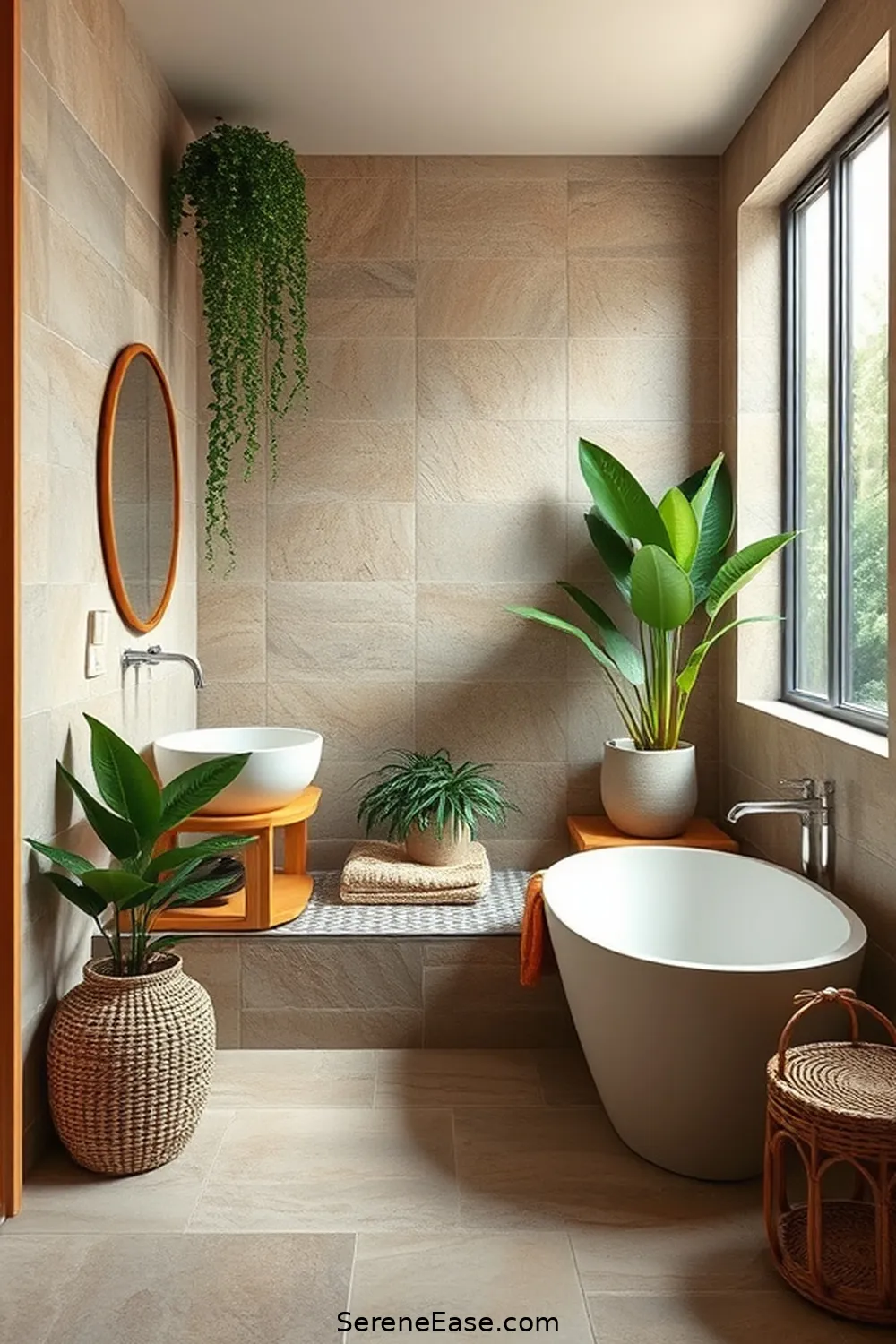 Using Earth Tones for a Minimalist Bathroom Style 5 Incorporating Natural Materials for Using Earth Tones for a Minimalist Bathroom Style