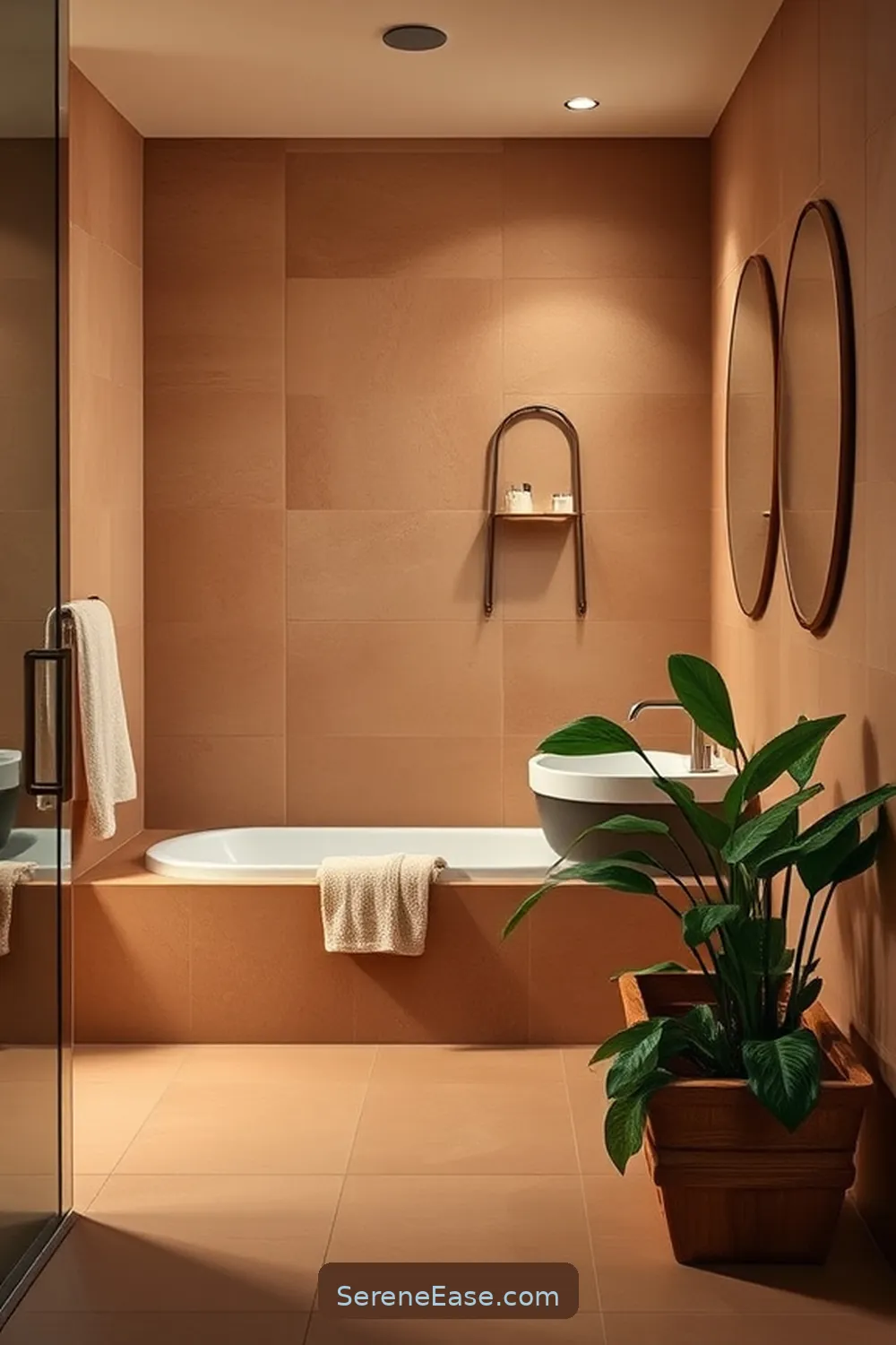 Using Earth Tones for a Minimalist Bathroom Style 2 Understanding Earth Tones in Design for Using Earth Tones for a Minimalist Bathroom Style
