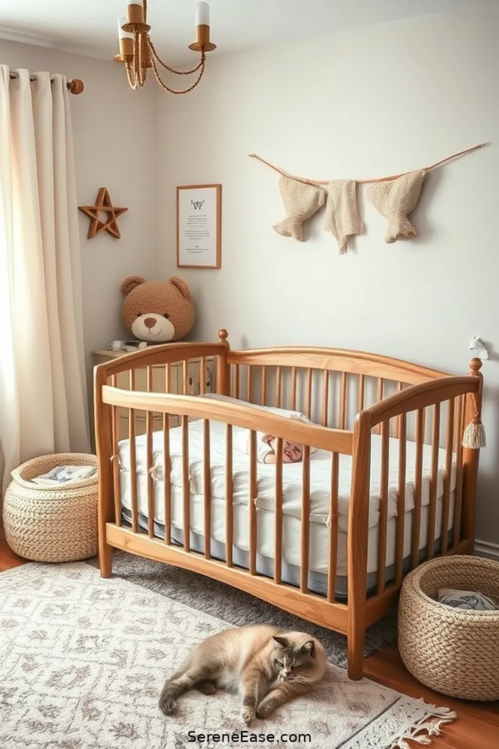 Creating a Cozy Atmosphere for Using Neutral Tones in a Rustic Nursery Style